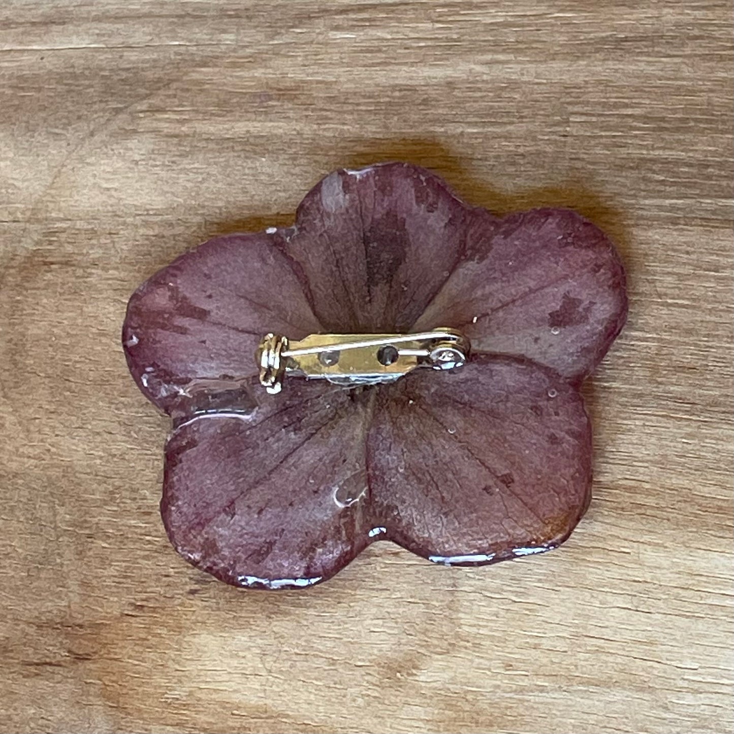 Dabīga zieda piespraude (DAMI 43) - www.tiptip.lv