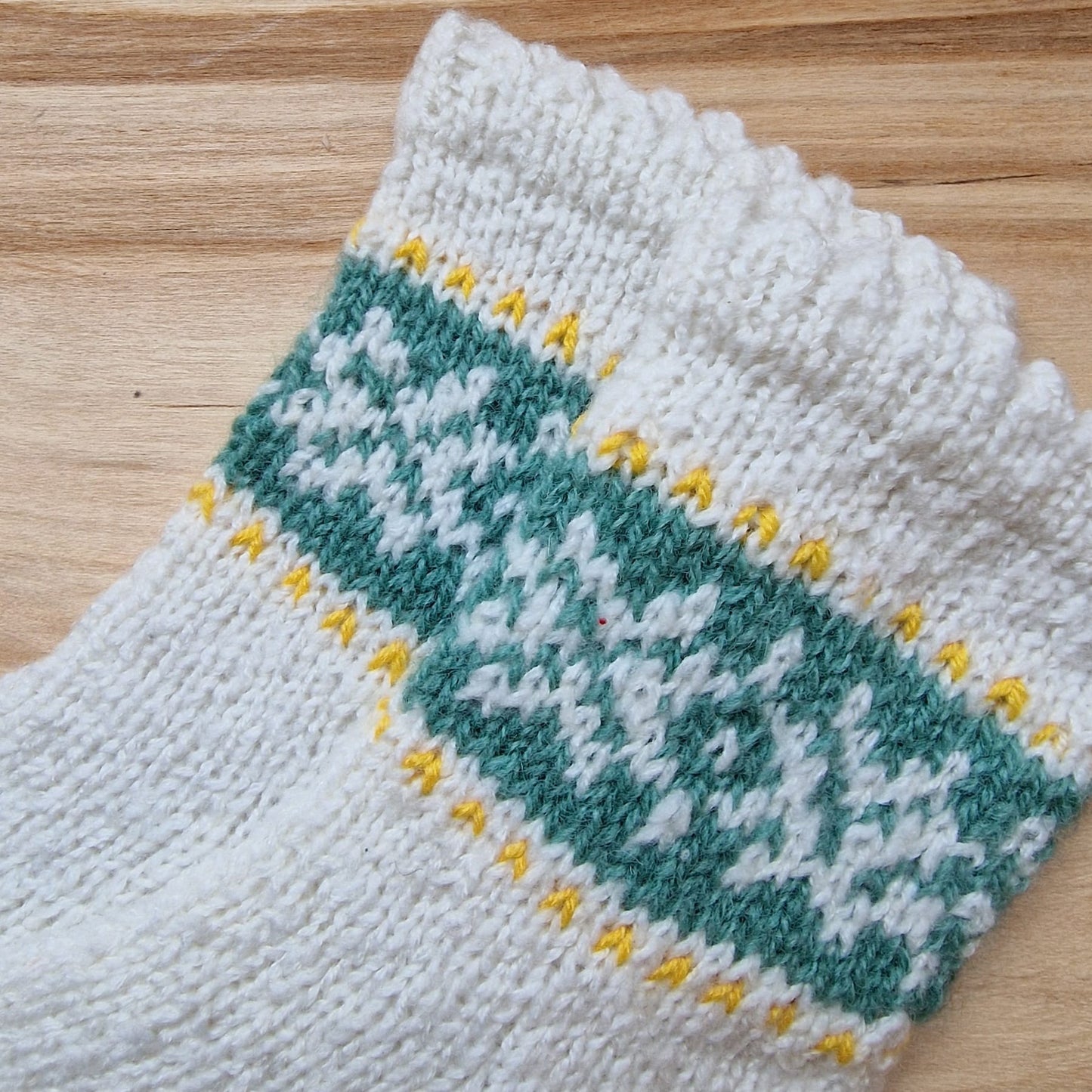 Deju zeķes bērniem ar zilizaļu rakstu 28.-30.izm. (INPO 84) - www.tiptip.lv