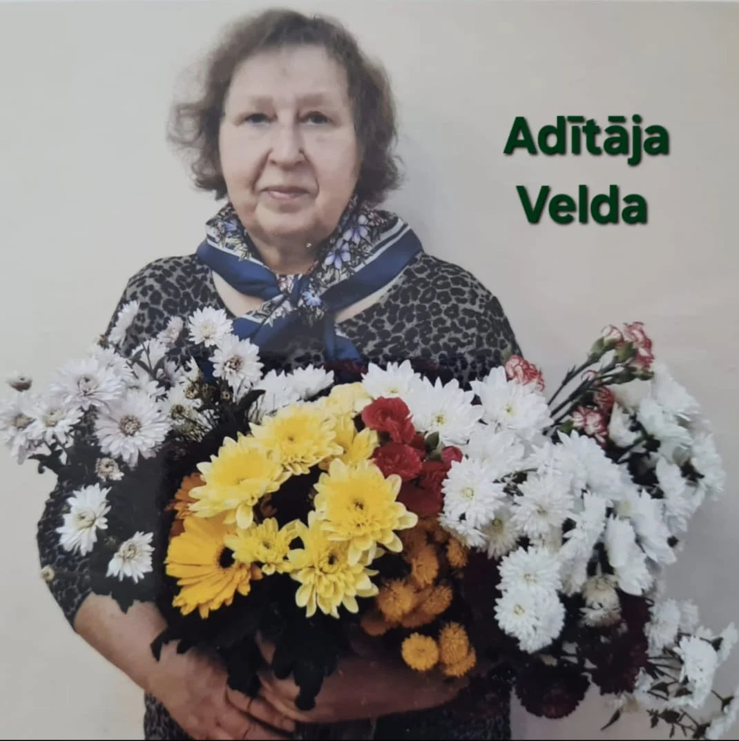 Zilganzaļa adīta galvas lenta (VEPA 130)