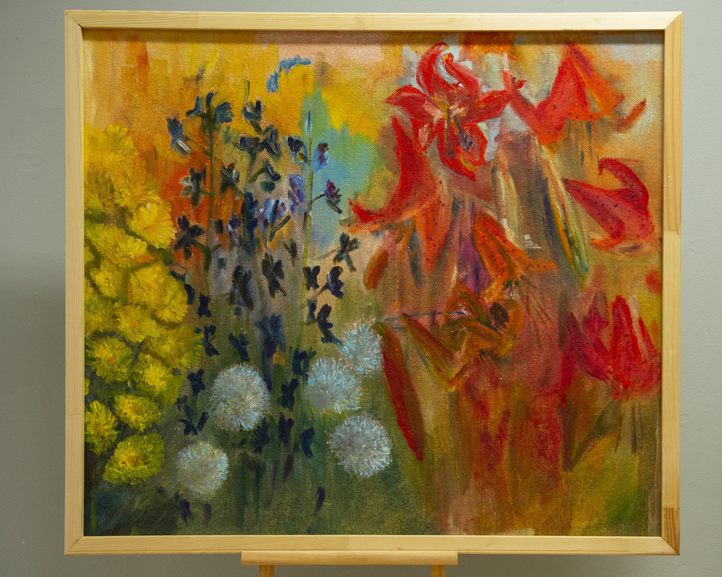 Glezna “Latviskā dārza skaistuma kods” (ASPĀ 5) - www.tiptip.lv