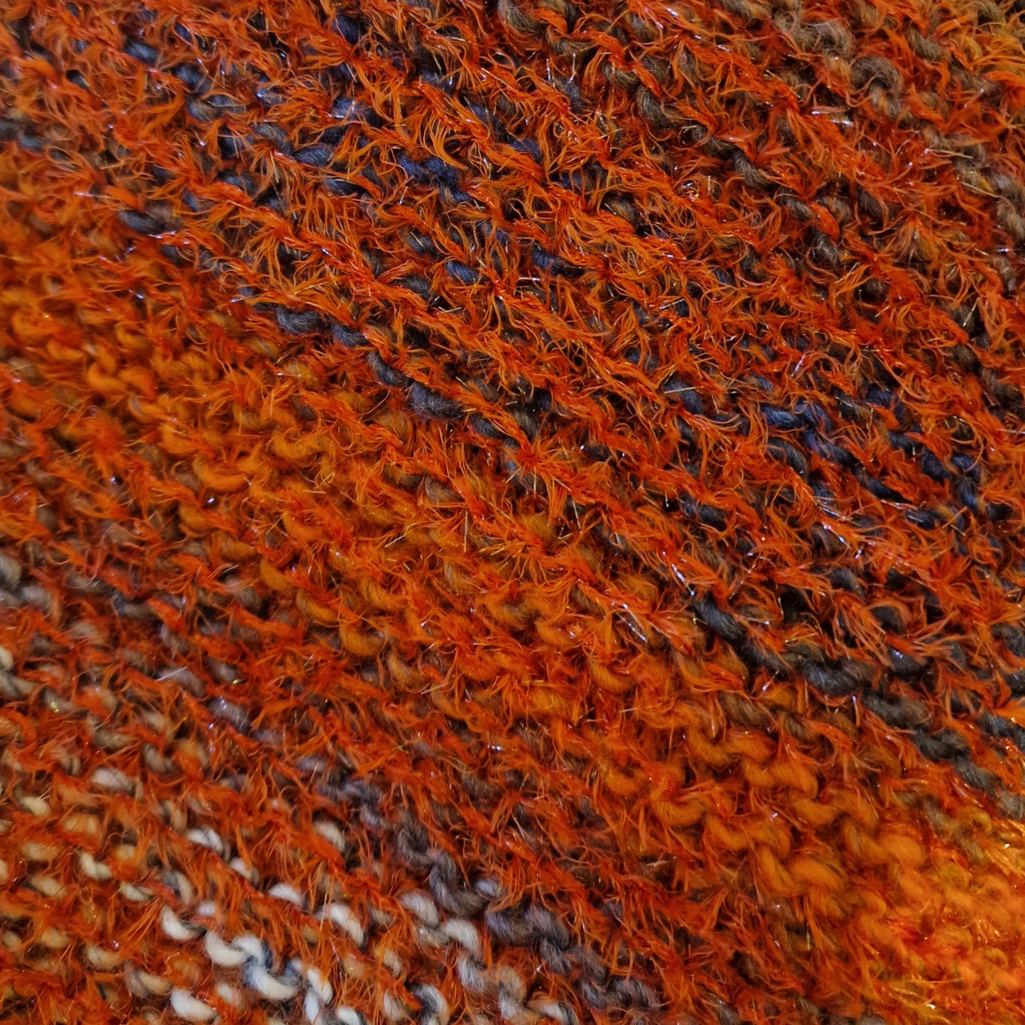 Brūni / oranži / pelēka šalle (RECE 27) - www.tiptip.lv