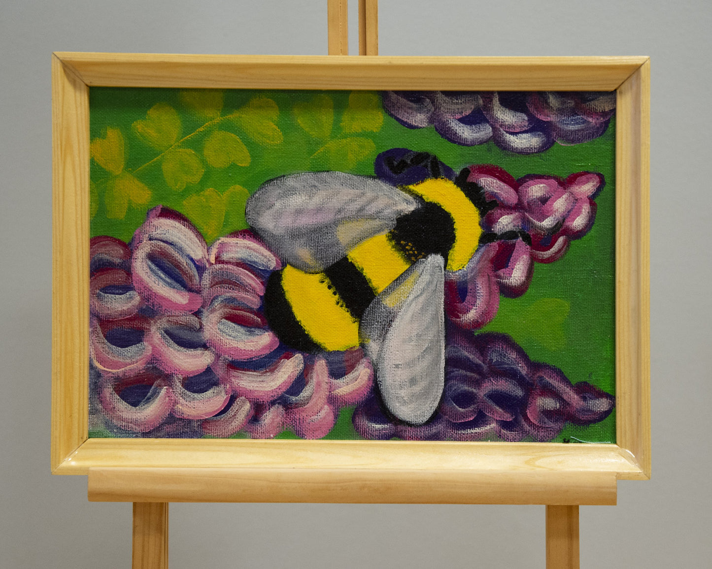 Glezna “Ložņā bitīt caur zaru zariem” (ASPĀ 8) - www.tiptip.lv