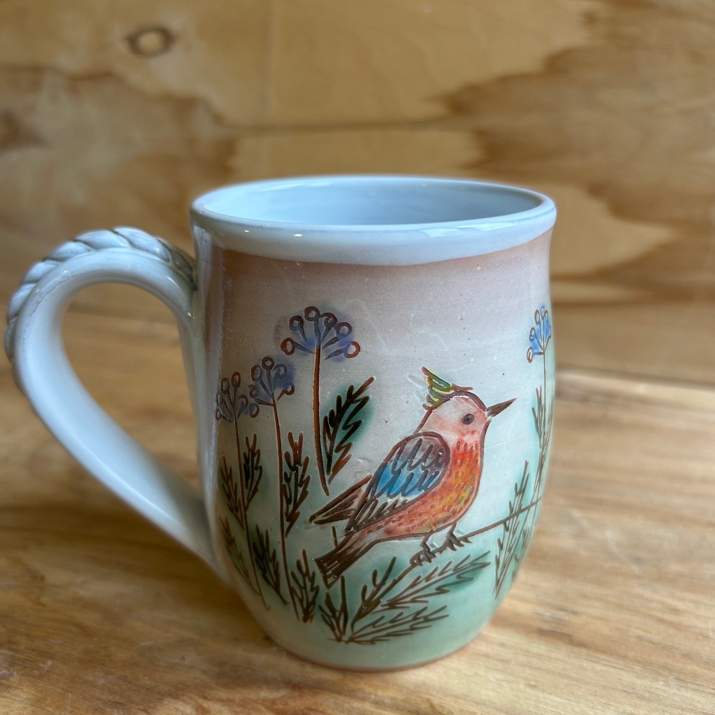 Māla krūze ar putniņiem  (MASP 135)