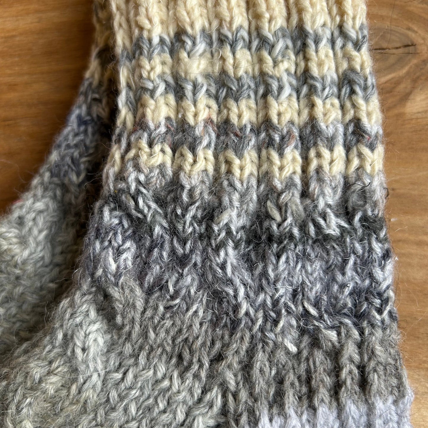 Pelēkraibas siltās zeķes 40,5.-42,5. izm. (LARE 39)