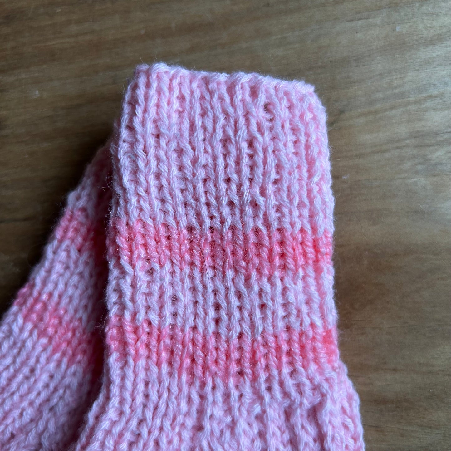 Gaiši rozā vilnas zeķes bērniem 23.-25.izm. (VEZI 48)