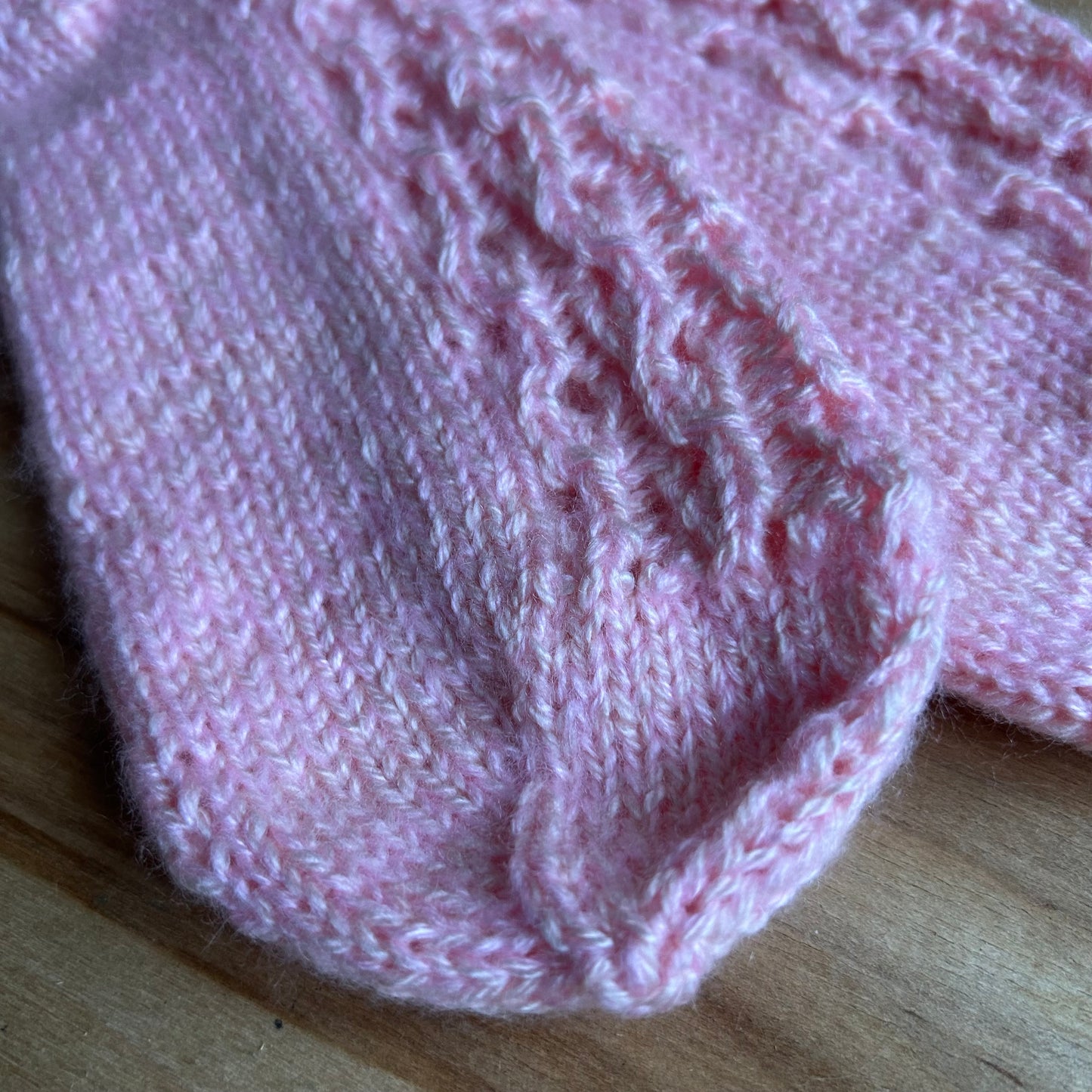 Vilnas zeķes 31.-33.izm. rozā krāsā (VEZI 62)