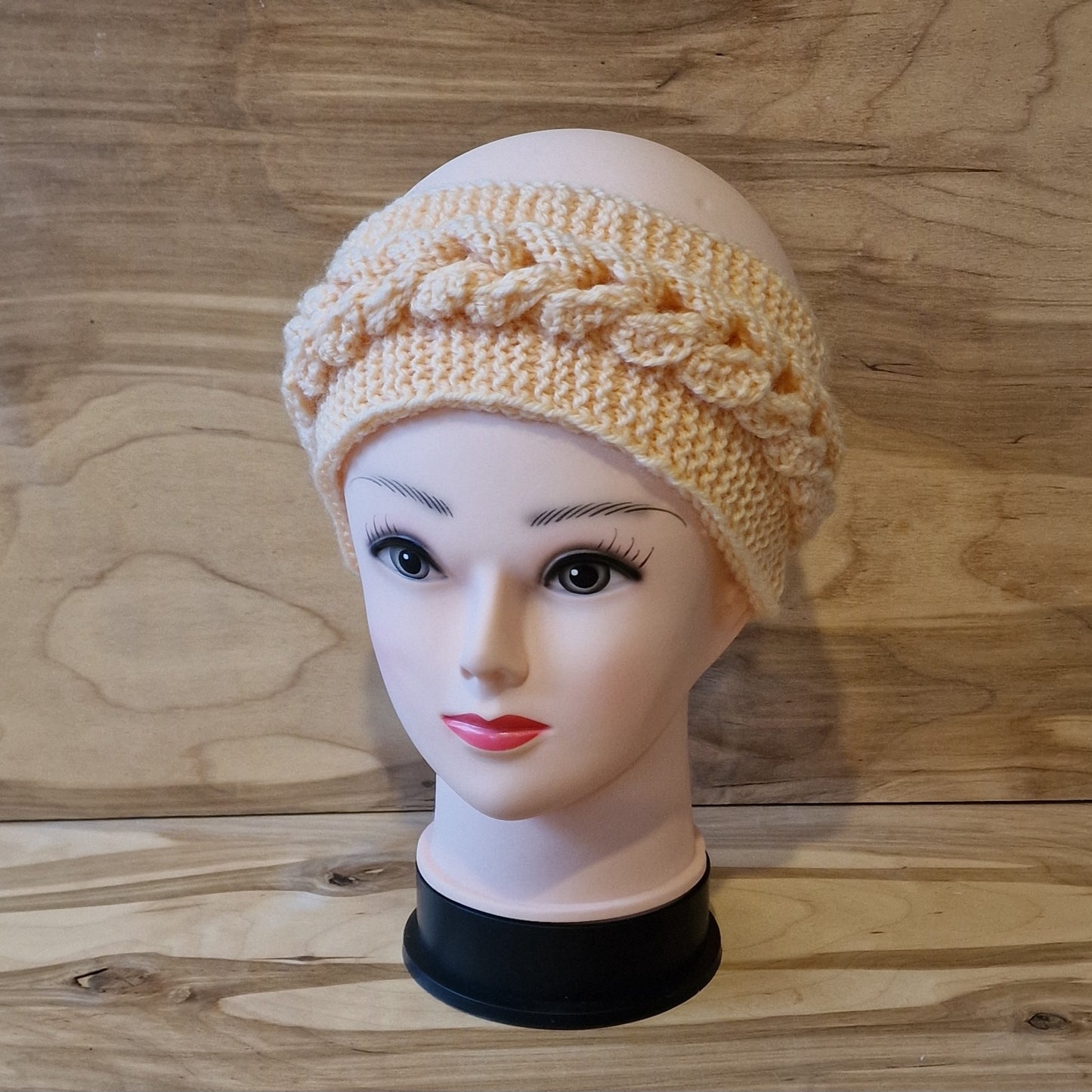 Flesh colored yarn headband (ANMI 18)