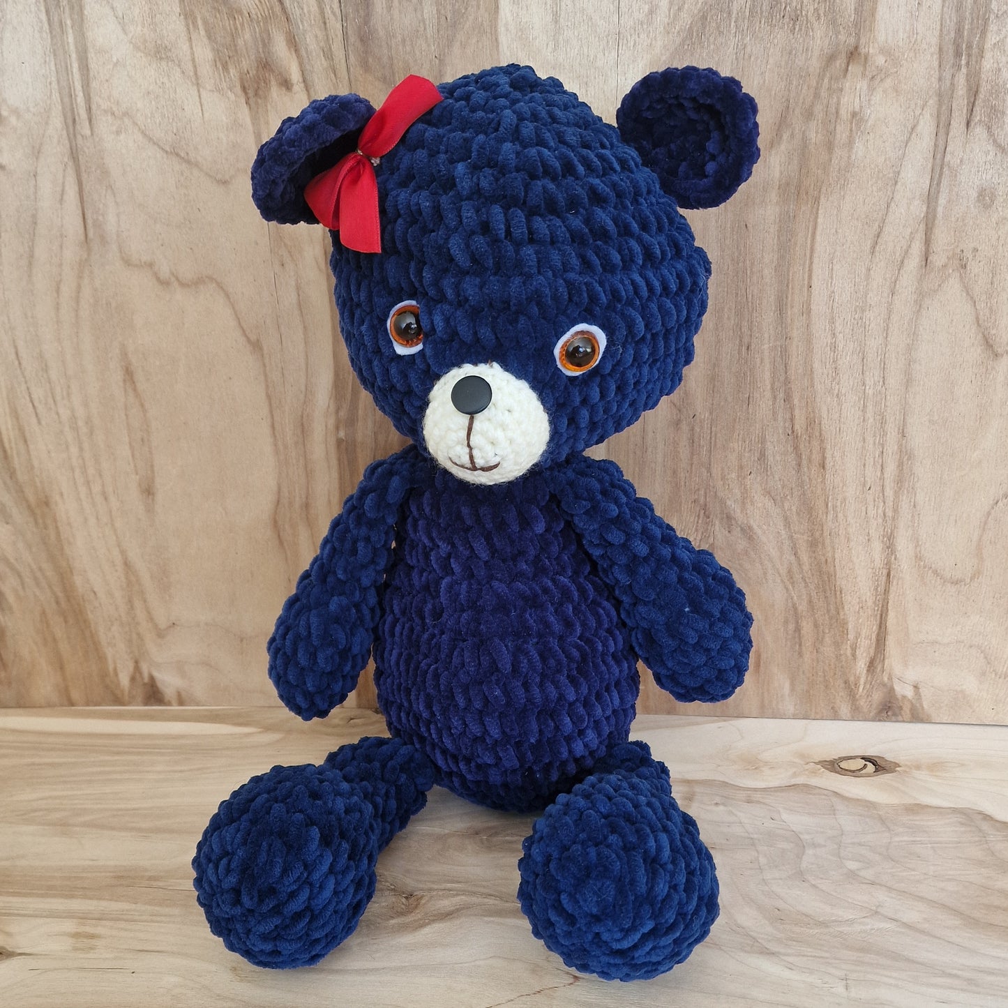 Toy - big/soft/blue bear (VIER/EVOS 1)