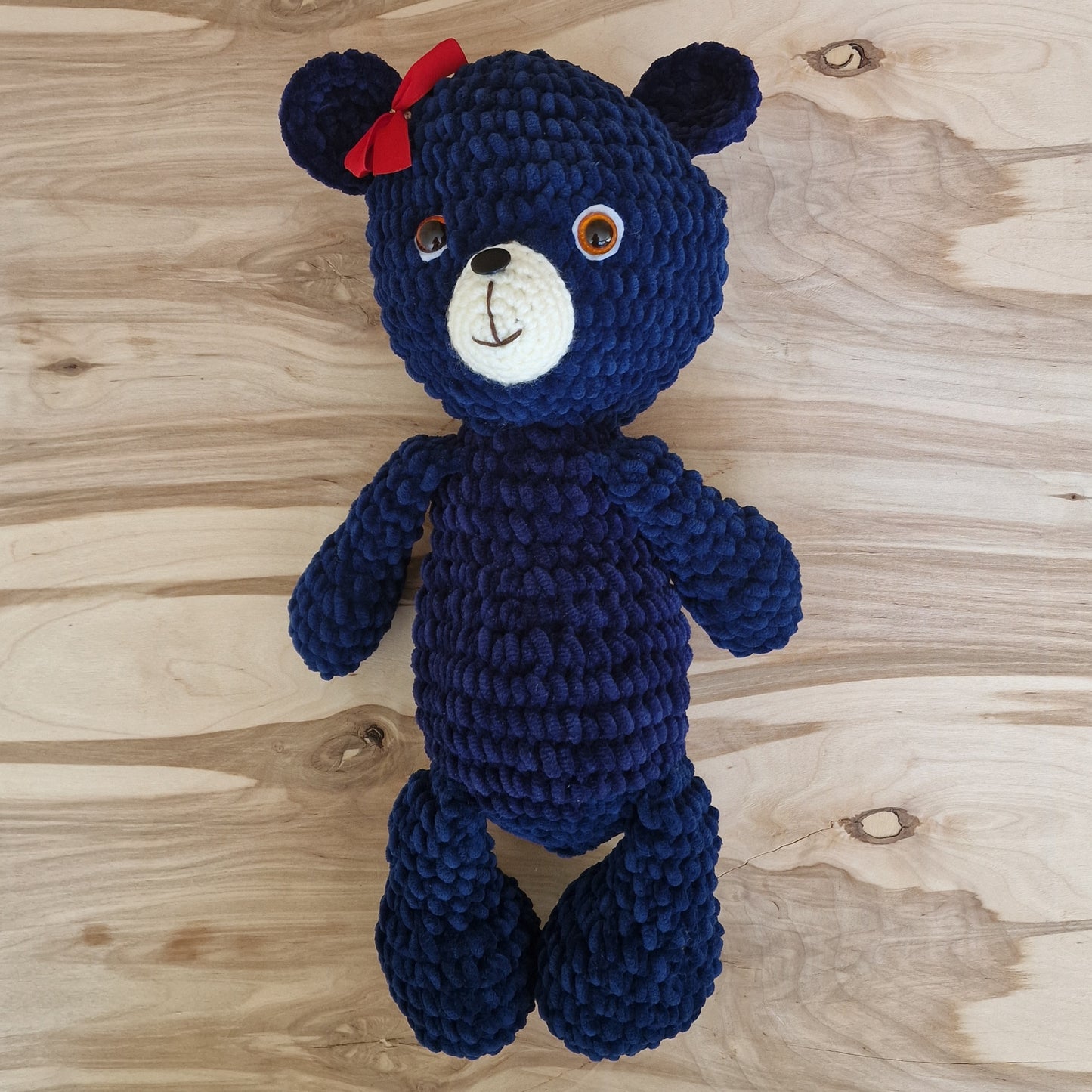 Toy - big/soft/blue bear (VIER/EVOS 1)