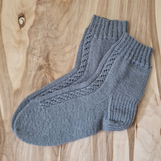 Gray warm socks size 37-39. (SAZA 6)