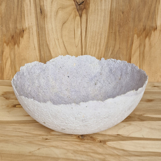 Light / large paper mache bowl (CUT 1)