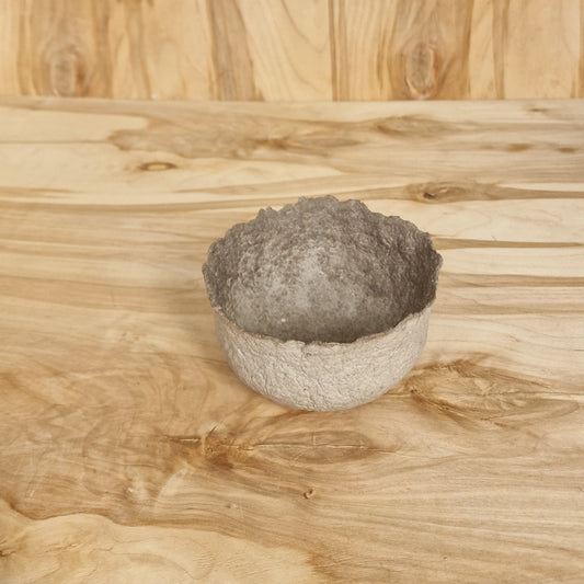 Light / small paper mache bowl (CUT 6)