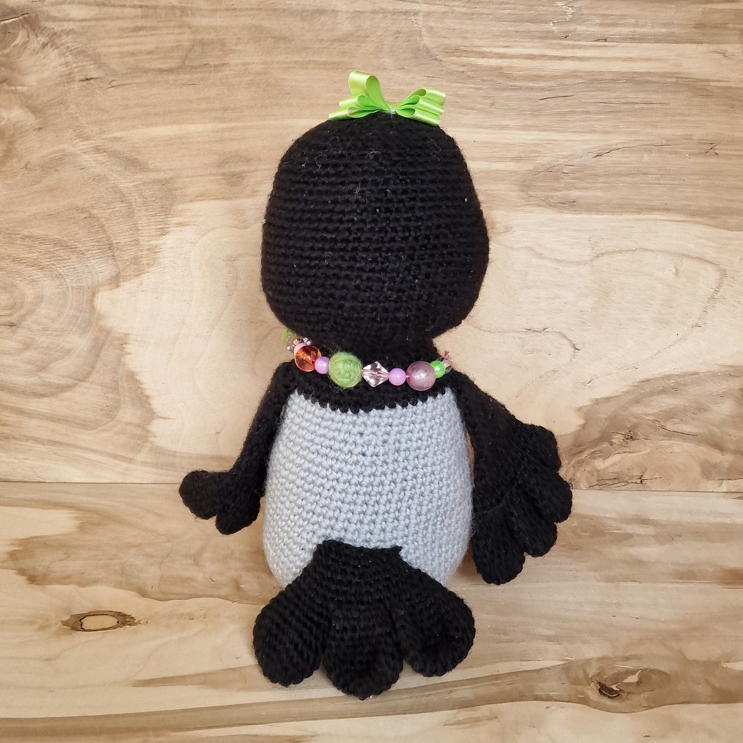 Toy - crocheted crow (VIER/EVOS 20)