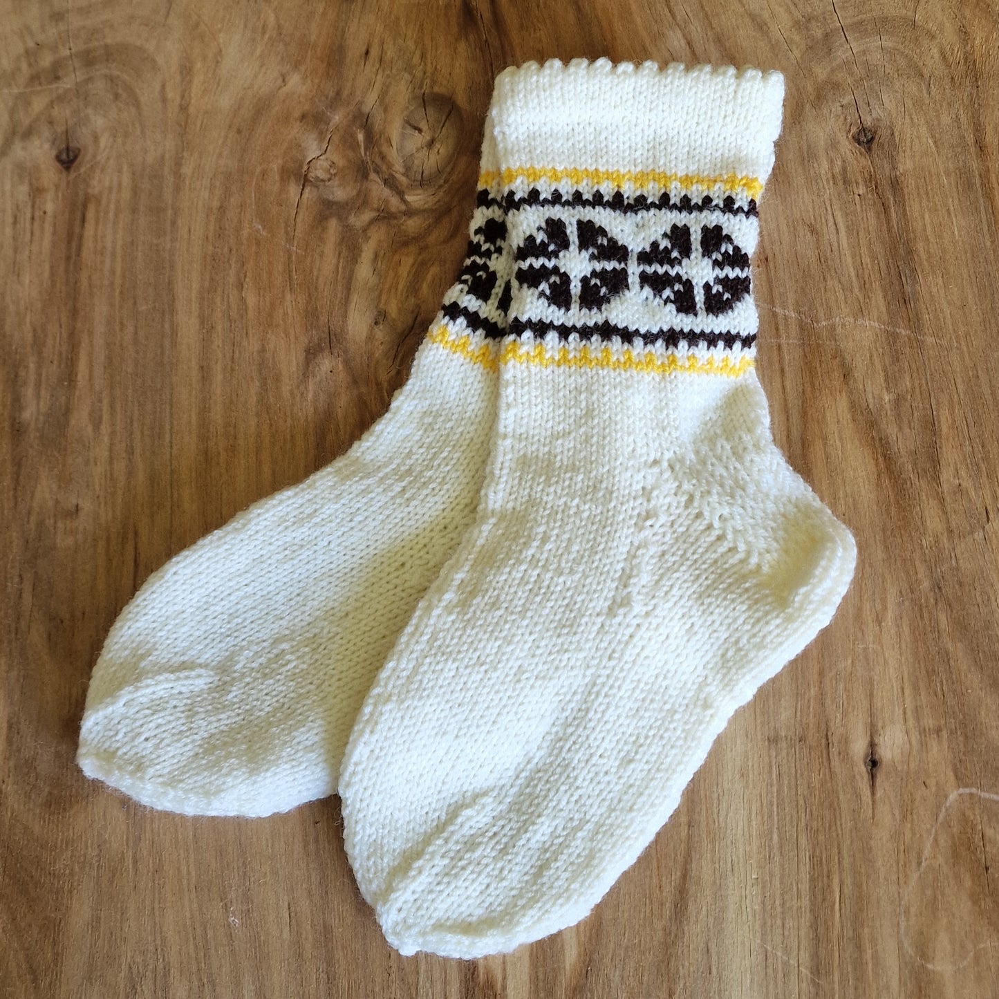 Handwoven national socks size 31.-33. (INKU 24)