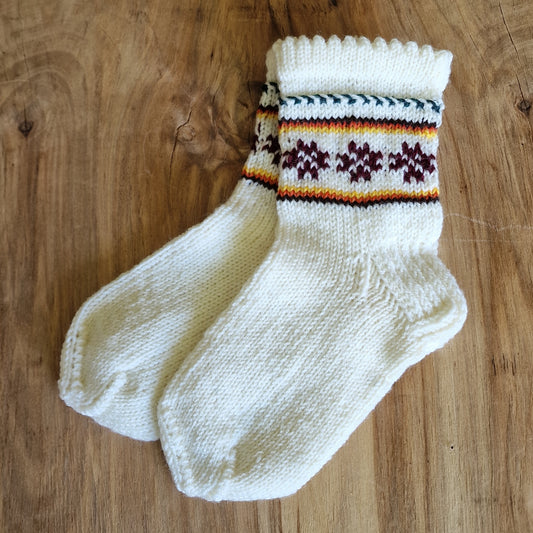 Handwoven national socks size 27.-29. (INKU 26)