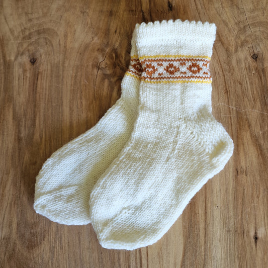 Handwoven national socks size 30.-32.izm. (INKU 27)