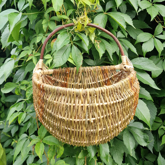 Round wicker basket (GUVĪ 7)