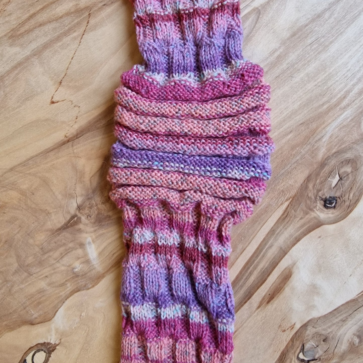 Lazy No-Heel Socks - All Sizes - Pink / Purple (RACE 56)