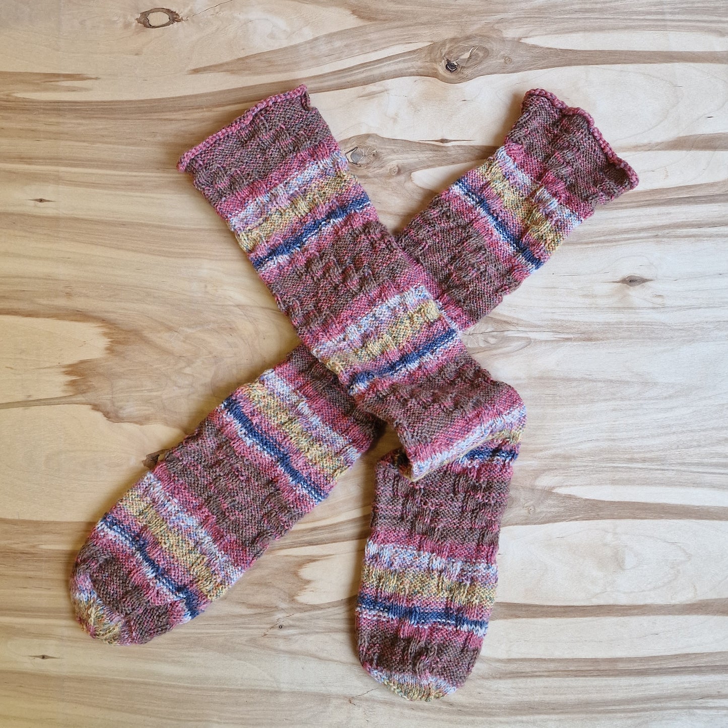 Lazy No-Heel Socks - All Sizes - Pastel (RACE 57)