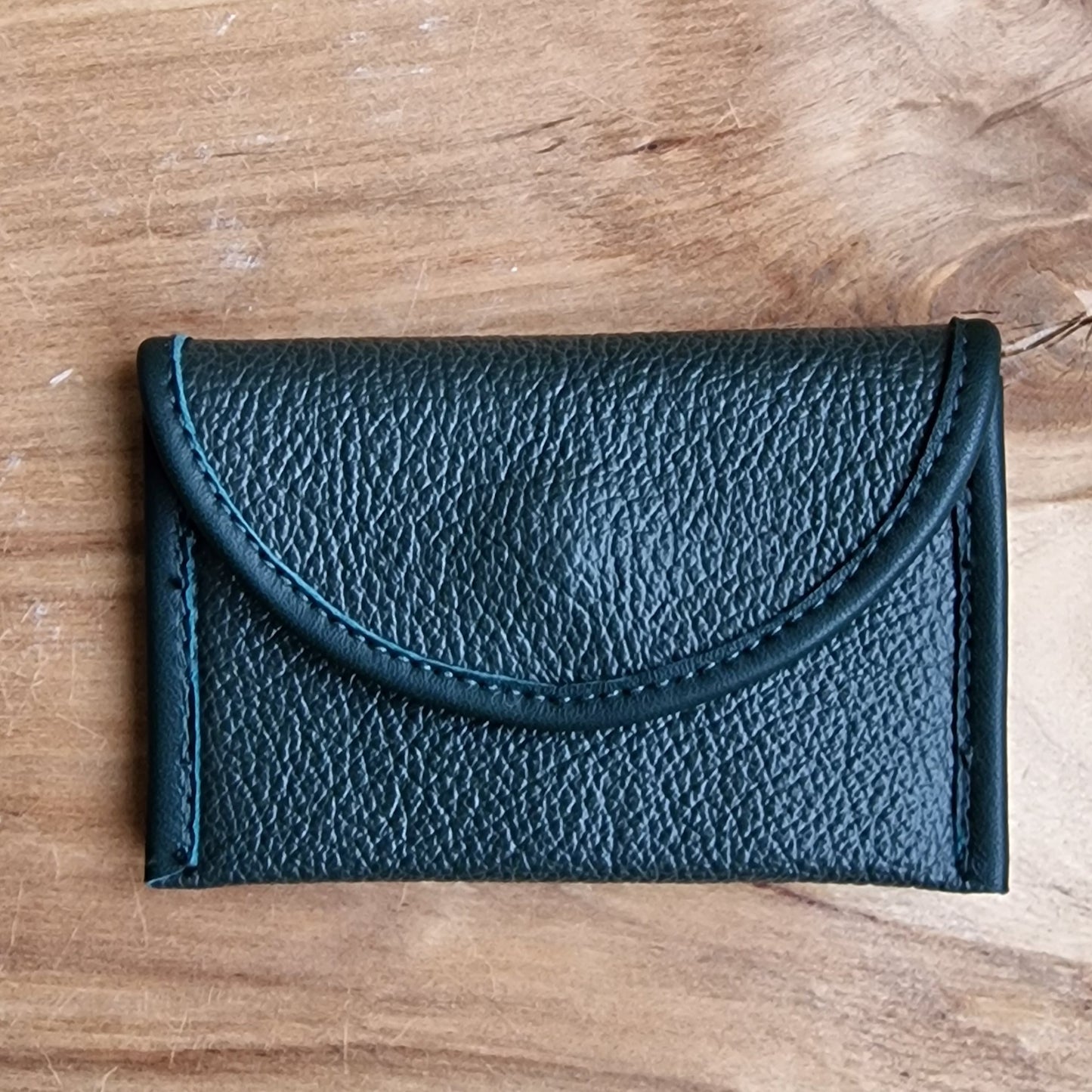 Small leather wallet in orange (RARA 126)