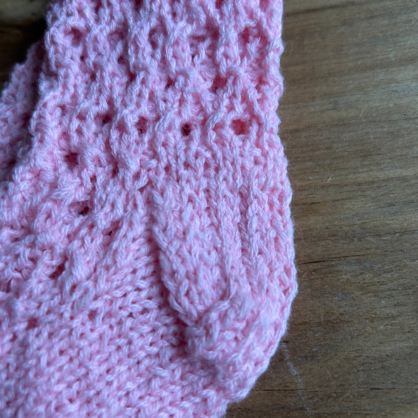 Rozā vilnas zeķes bērniem 21.-23.izm. (VEZI 51)