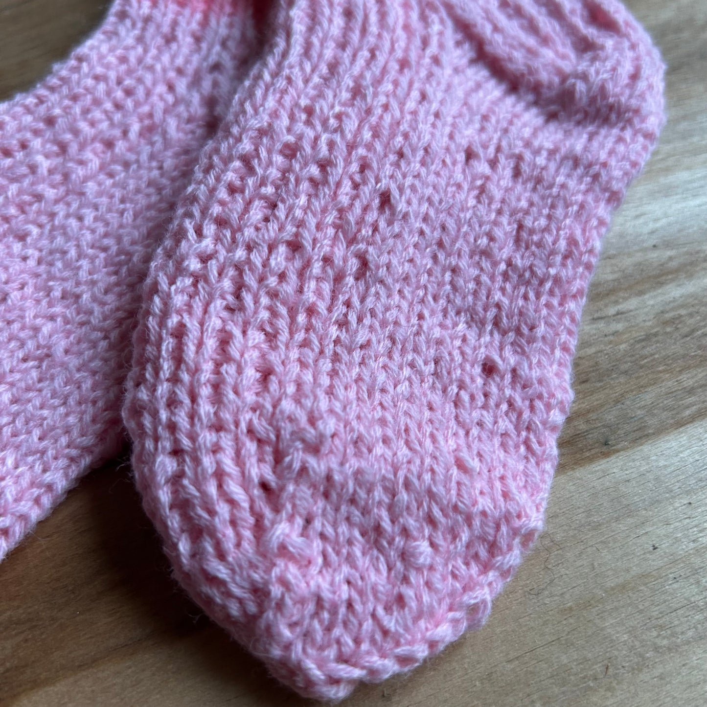 Gaiši rozā vilnas zeķes bērniem 23.-25.izm. (VEZI 48)