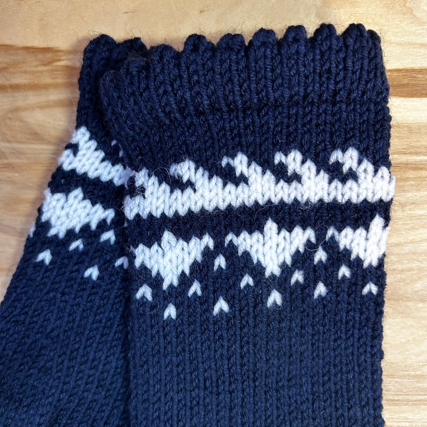 Tumši zili adīti dūraiņi (DZTO 93)