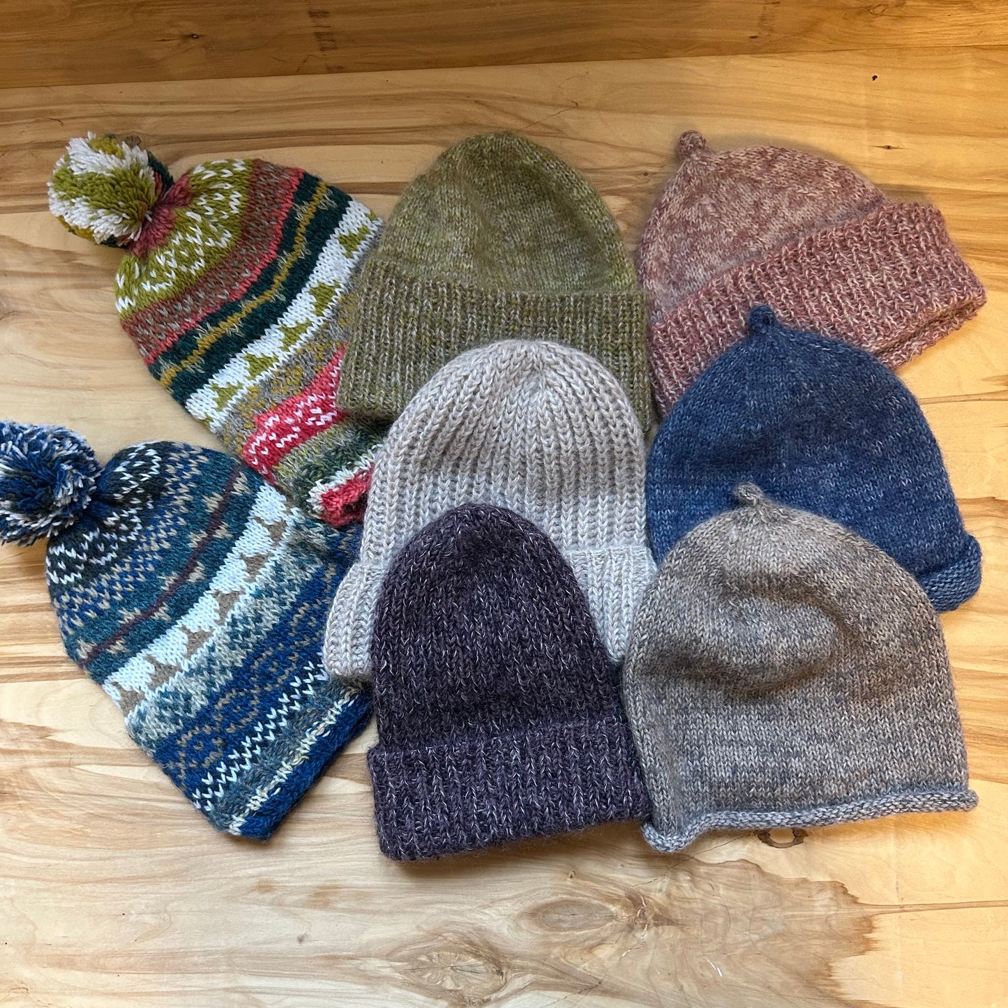 Adīta raiba cepure ar atloku (RUTO 10)