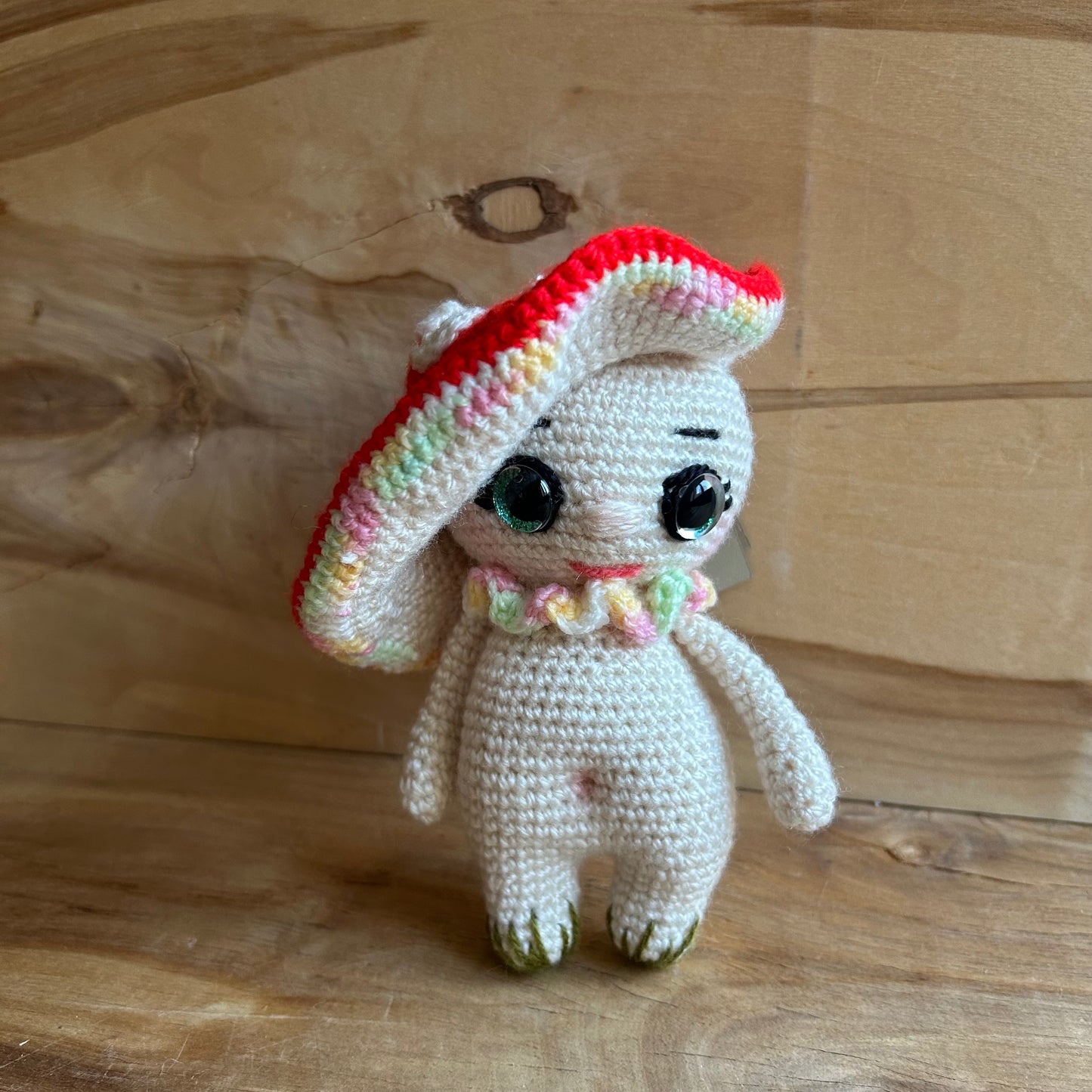 Tamborēta rotaļlieta bērniem/pieaugušajiem Mušmire Mimī (INBA 38)