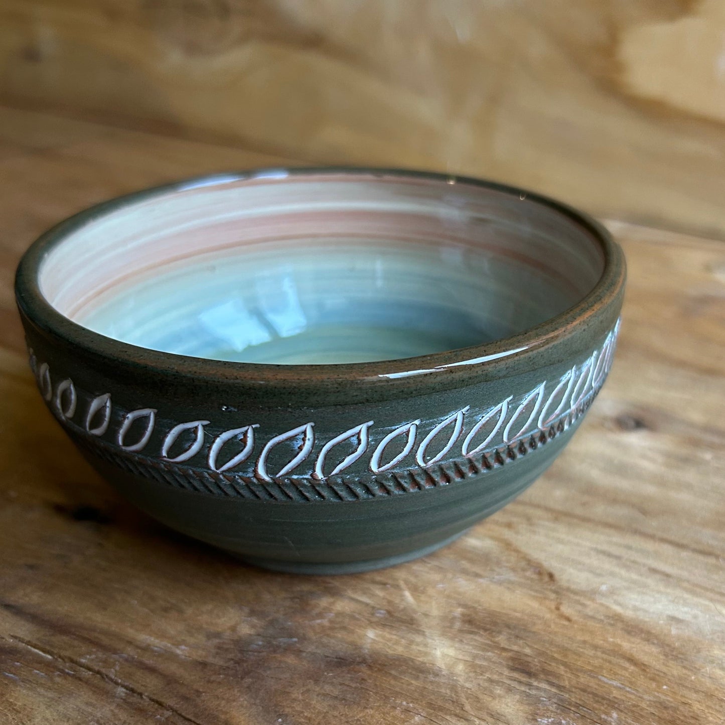 Maza māla bļodiņa zaļā krāsā  (MASP 139)