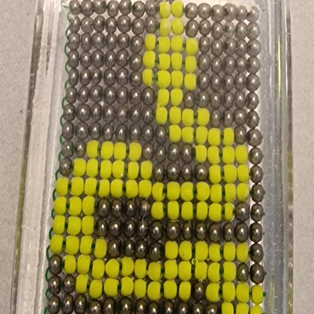 Atslēgu piekariņš "dzeltena čūska" (SPKA 58) - www.tiptip.lv 