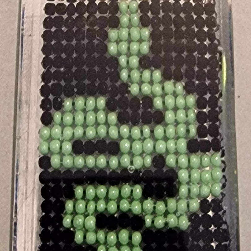 Atslēgu piekariņš "maigi zaļgana čūska" (SPKA 62) - www.tiptip.lv 