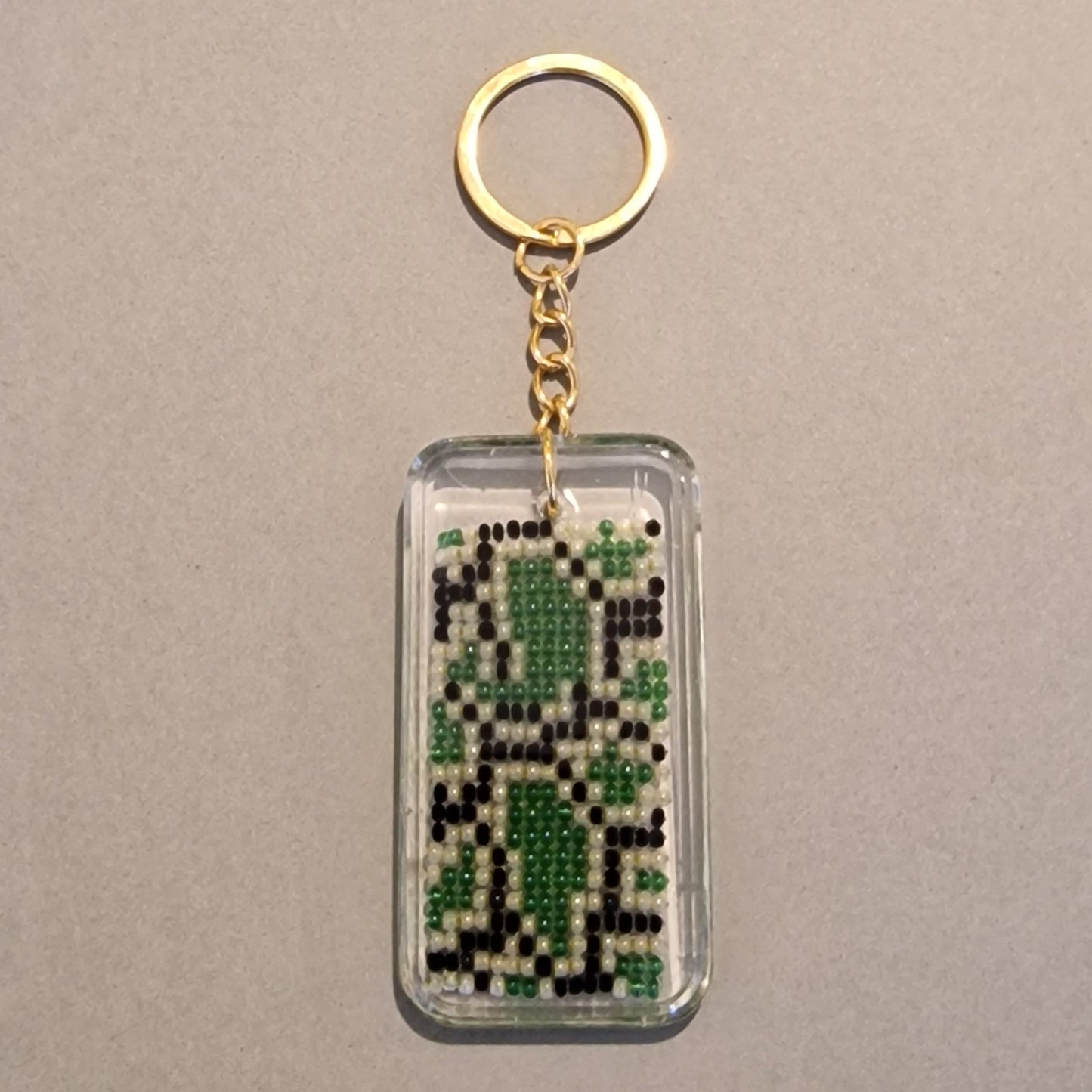 Atslēgu piekariņš "čūskas ādas raksts" (SPKA 60) - www.tiptip.lv 