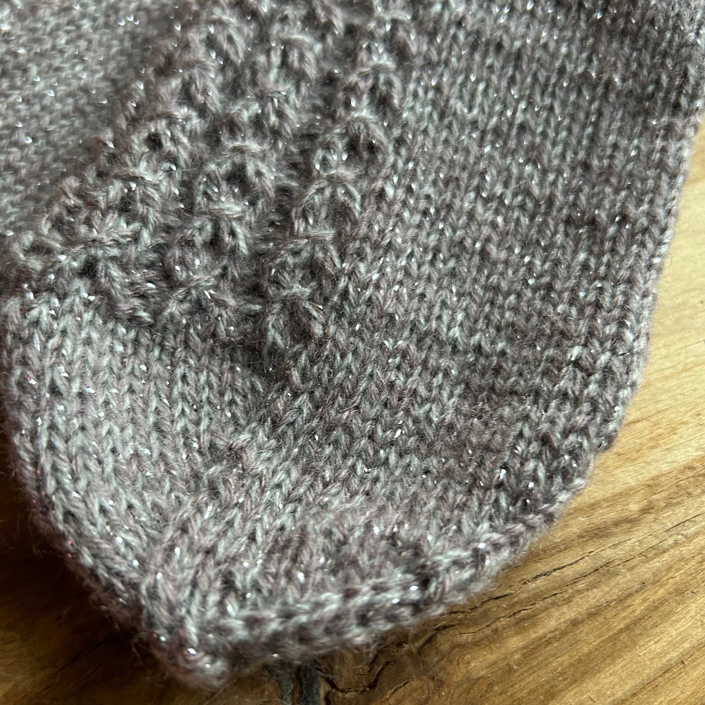 Vilnas zeķes 35.-37.izm. pelēkas ar spīdumiņu  (VEZI 63)