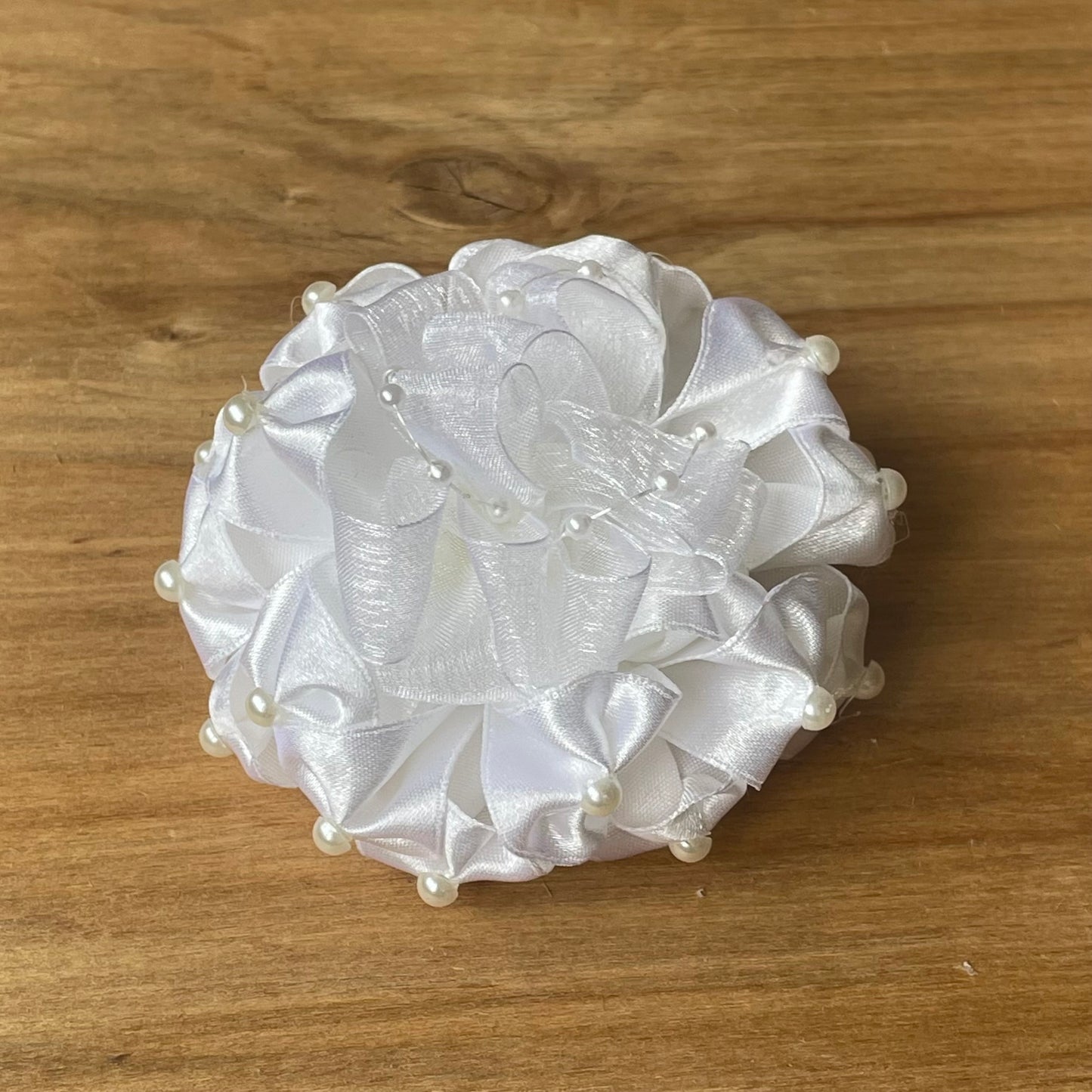 Balta matu rota ar pērlītēm (IRFI 12) - www.tiptip.lv 