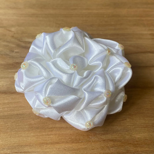 Balta matu rota ar pērlītēm (IRFI 5) - www.tiptip.lv 