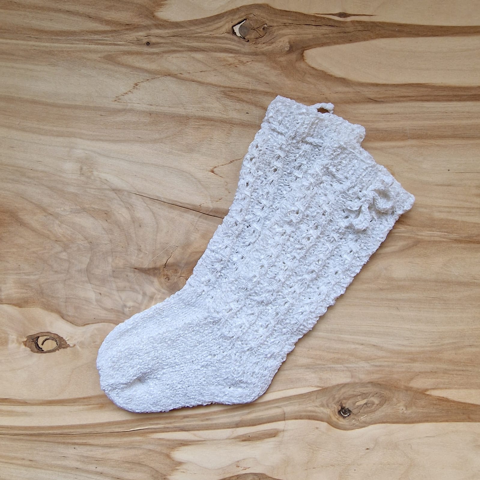 Baltas pusgarās deju zeķes bērniem 20.-22.izm. (INPO 89) - www.tiptip.lv 