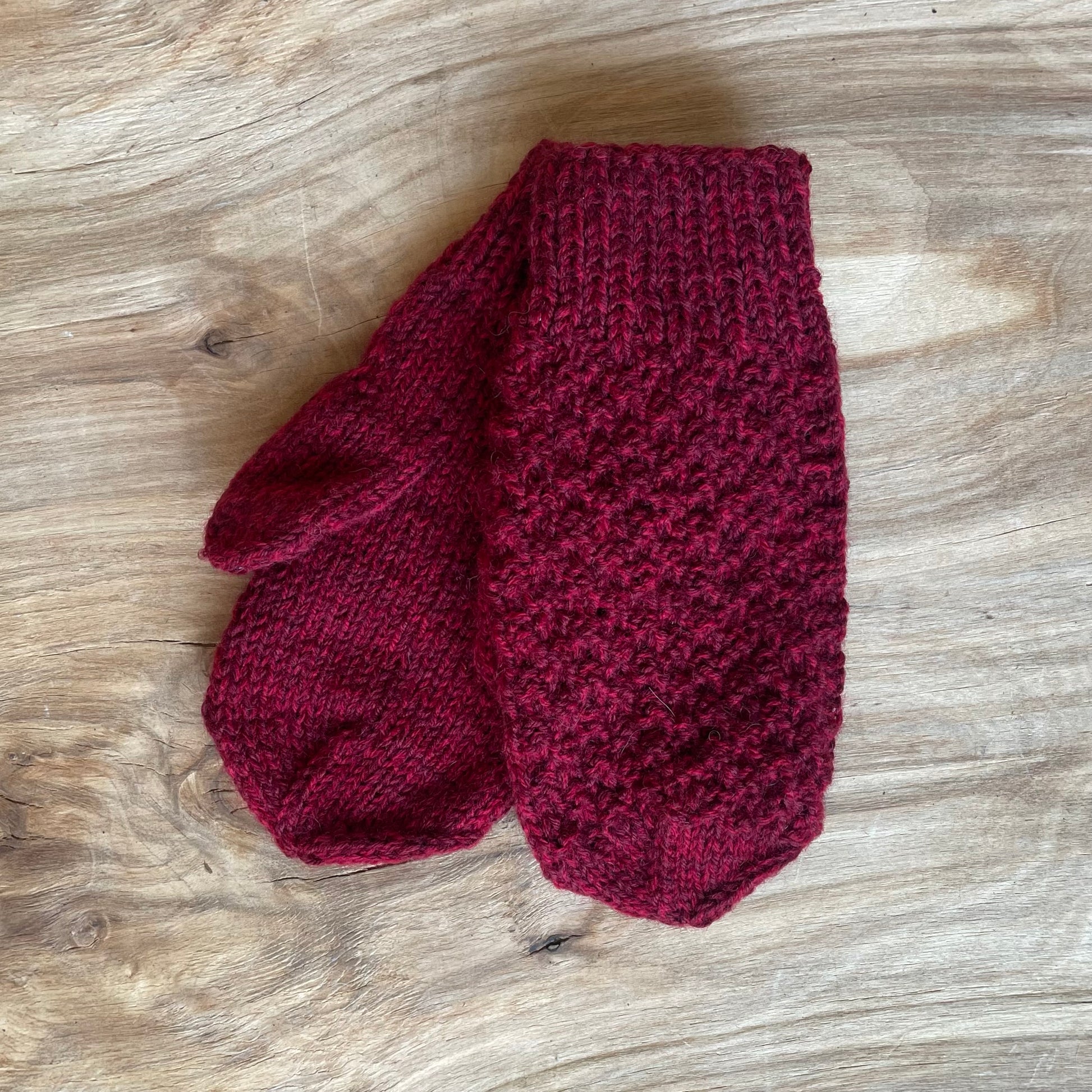 Bordo krāsas vilnas dūraiņi (INBE 15) - www.tiptip.lv 