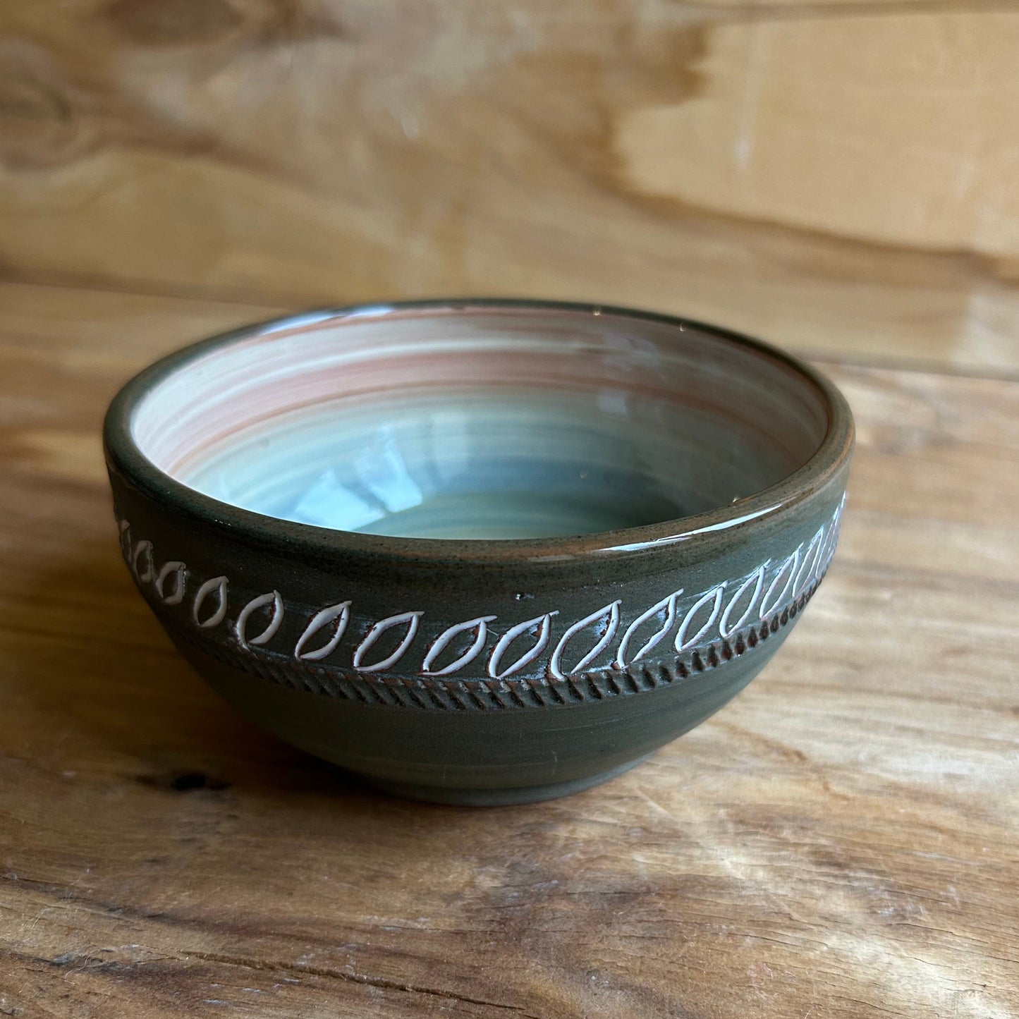 Maza māla bļodiņa zaļā krāsā  (MASP 139)