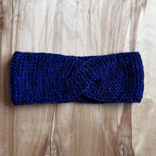 Zila adīta galvas lenta (VEPA 145)