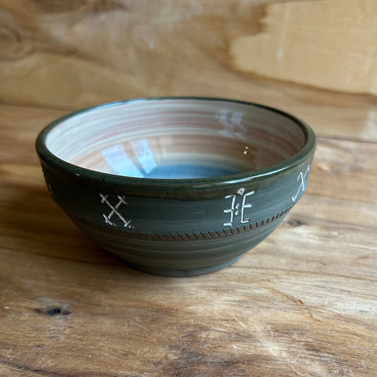 Maza māla bļodiņa zaļā krāsā (MASP 140)