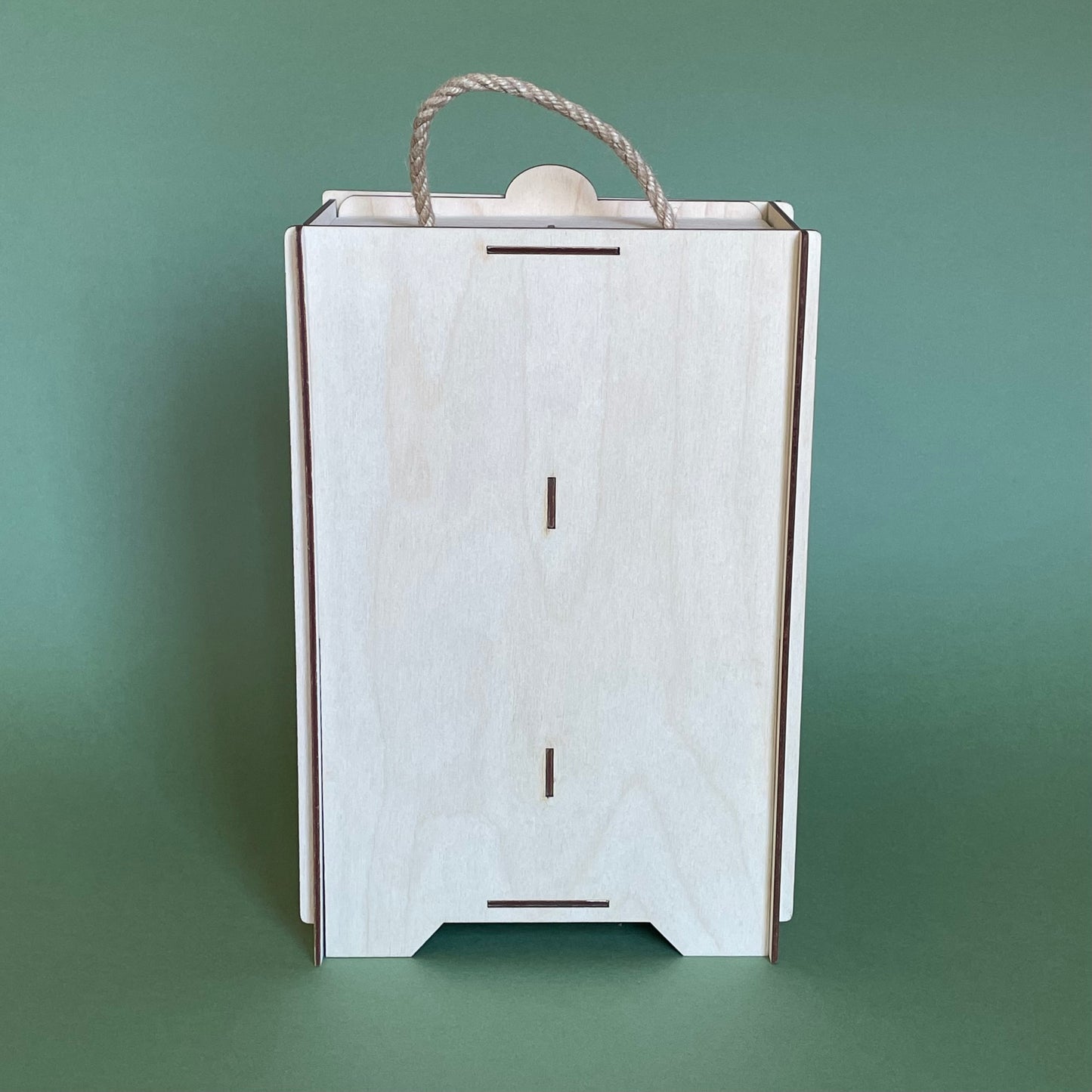 Gaiša saplākšņa kaste ar diviem nodalījumiem (RAJO 53) - www.tiptip.lv 