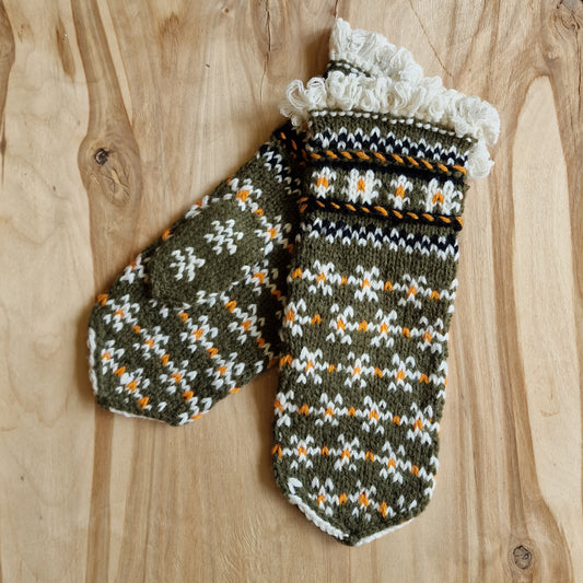 Haki krāsas dūraiņi ar baltiem rakstiem (VALU 24) - www.tiptip.lv 