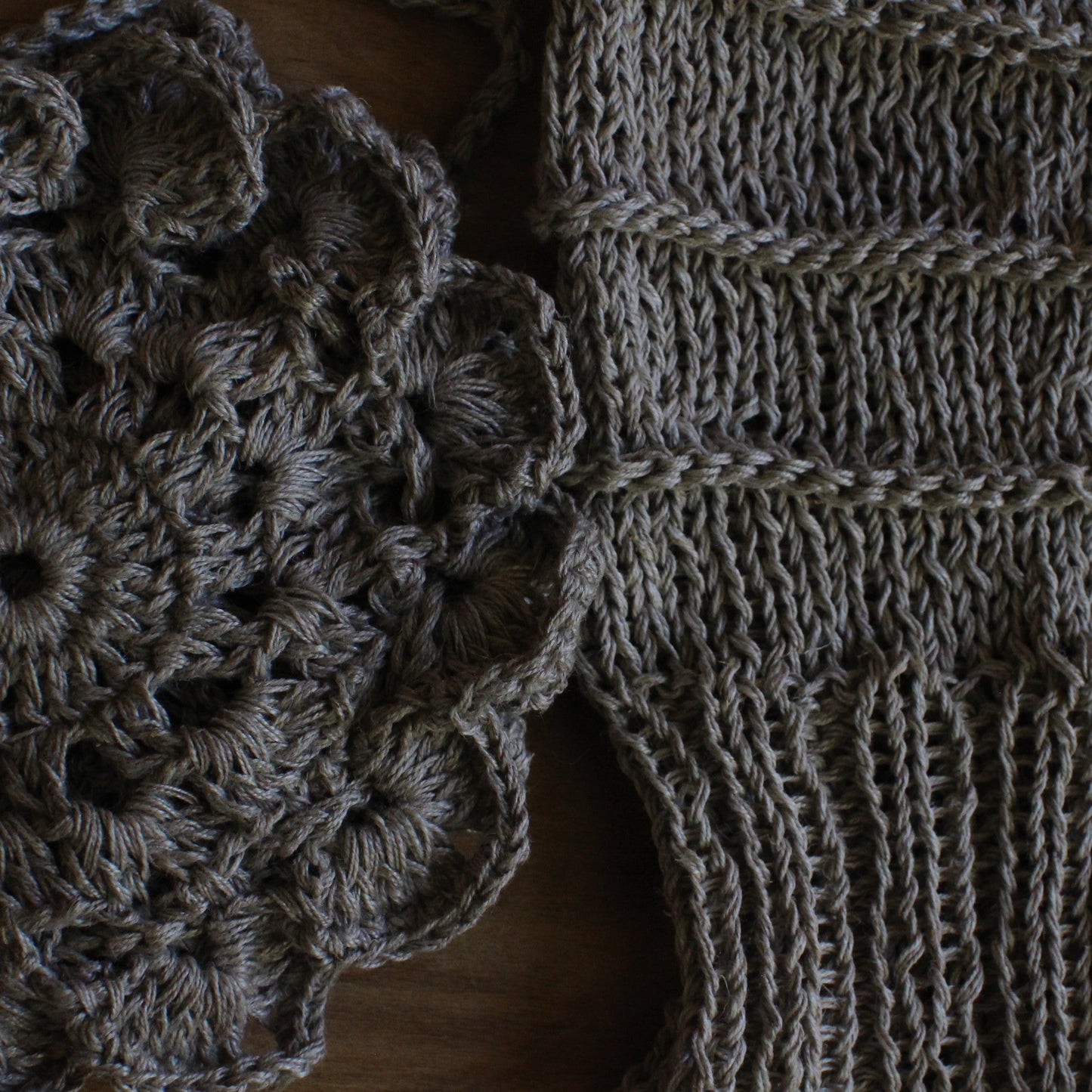 Tamborēts lina  pirts lietu komplekts  (INBA 35)