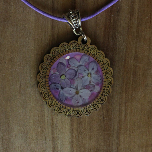 Kaklarota ar ceriņu ziediņiem (INBA 29)