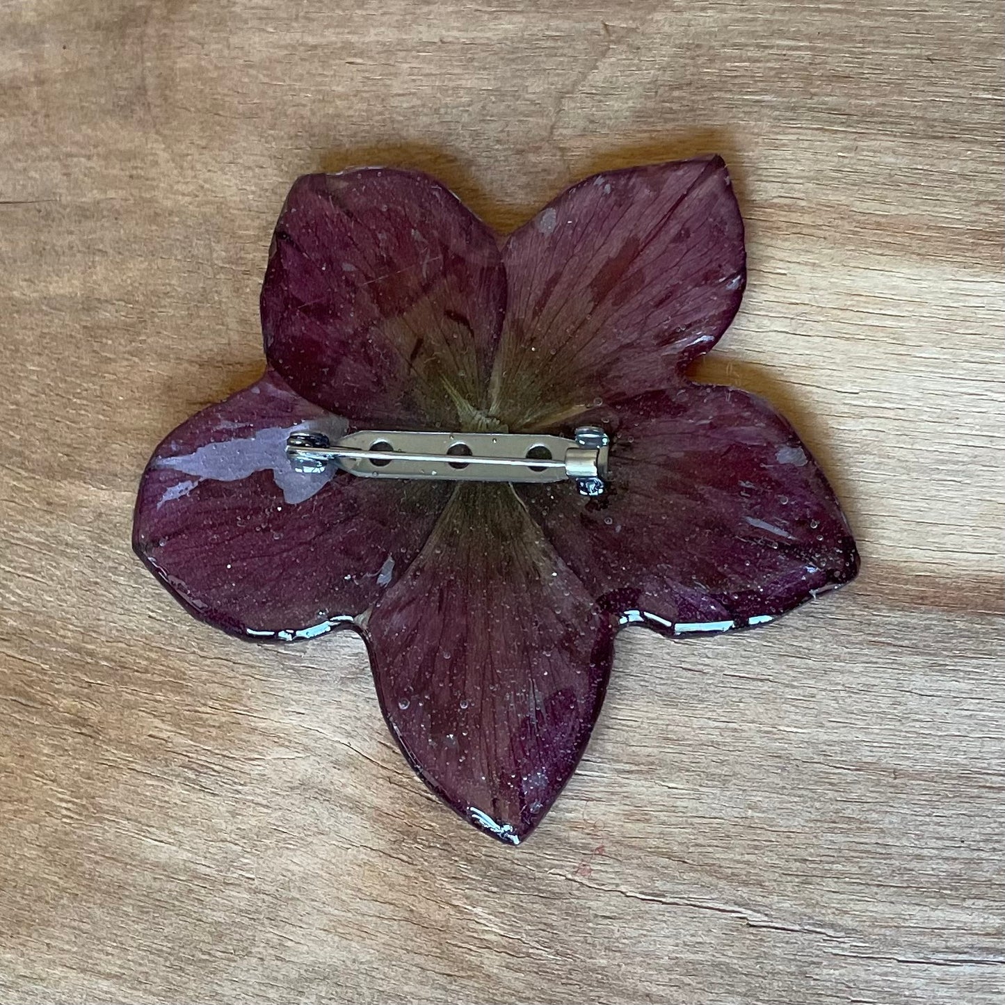 Brooch with a natural flower (DAMI 40)