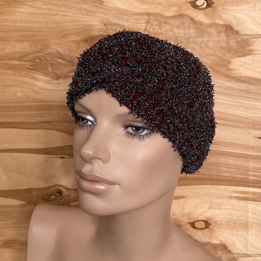 Dark grey sparkly head band (VEPA 93)