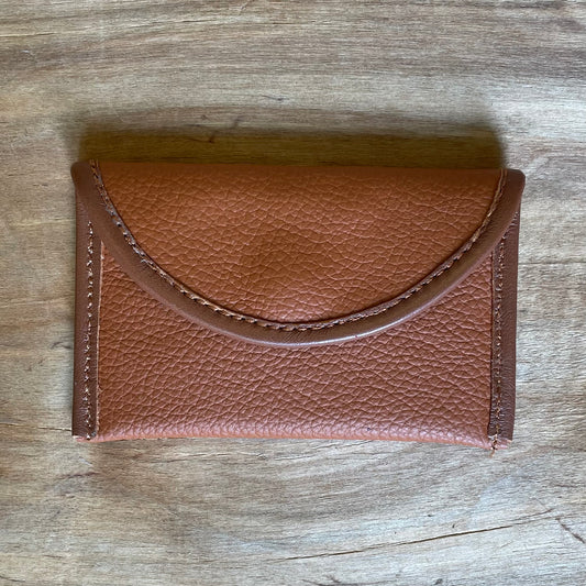 Small leather wallet in brown (RARA 124)