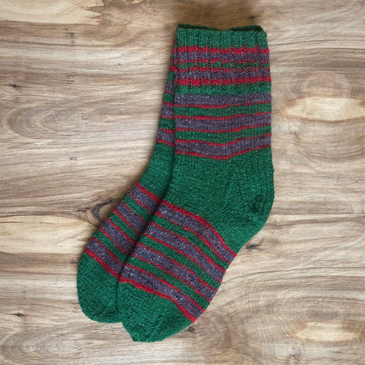 Dark green warm socks size 36-38 (MARE 28)