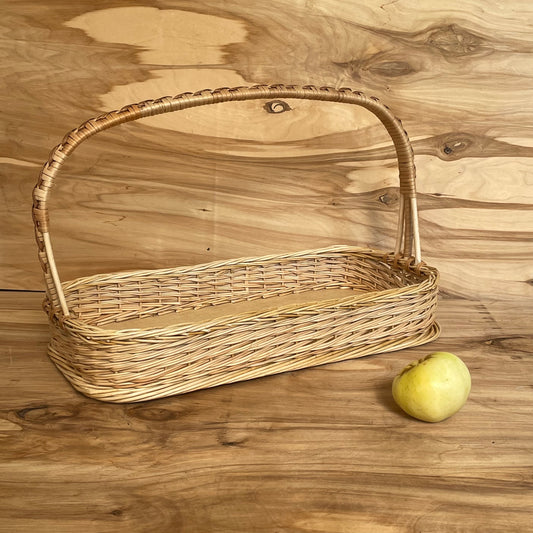 Greenish brown wicker basket (SALA 90)